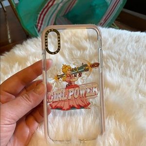 Princess Peach transparent phone case